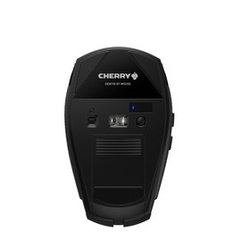 CHERRY GENTIX BT, Kabellose Bluetooth-Maus, Multi-Device-Funktion für bis zu 3 Geräte, Umschaltbare Auflösung (1000/2000 dpi), Batteriebetrieben, Schwarz