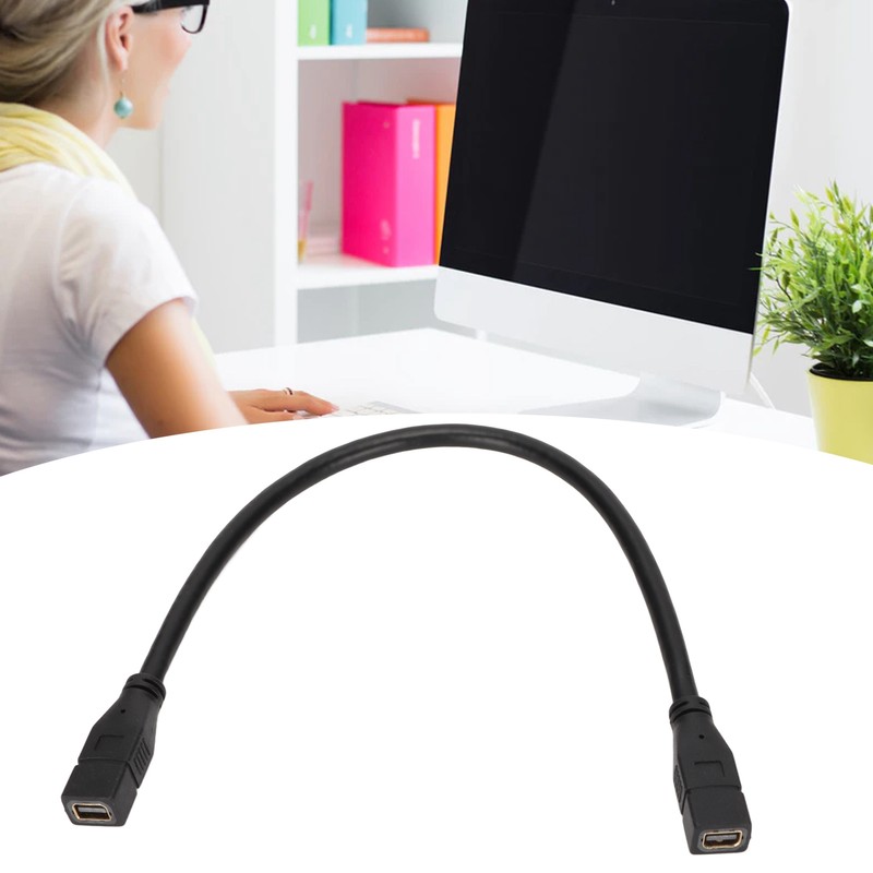 Mini DP Cable 0.3m MiniDP Female to Female Test Extension
