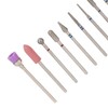 20 Holes 14pcs Nail Grinding Head Holder Manicure Pedicure Bits