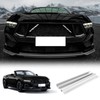 KUNGKIC For 2024 2025 Mustang Grill Inserts Trims ABS V