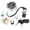 Tektall Ignition Switch Fuel Gas Cap Key Lock Set 35010-K26-B03