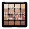NYX Professional Makeup Ultimate Shadow Palette, Tono Warm Neutrals