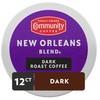 Community Coffee Coffee Pods, Dark Roast, Compatible with Keurig 2