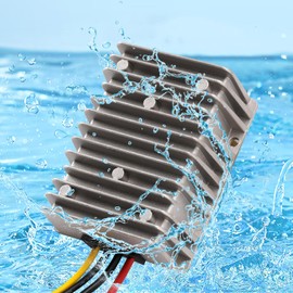 Areyourshop Waterproof Converter Regulator DC 8V-40V to 12V 20A 240W Booster/Buck Converter Step Down/Up Regulator Voltage Converter for On-Board Electrical Appliances,LED Light,Outdoor Lighting