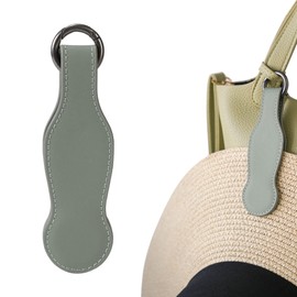 CAXGEK Hat Clip for Travel,Women's Leather Hat Clip,Multifunctional Magnetic Hat Clip for Travel Fits On Bags/Luggage/Totes