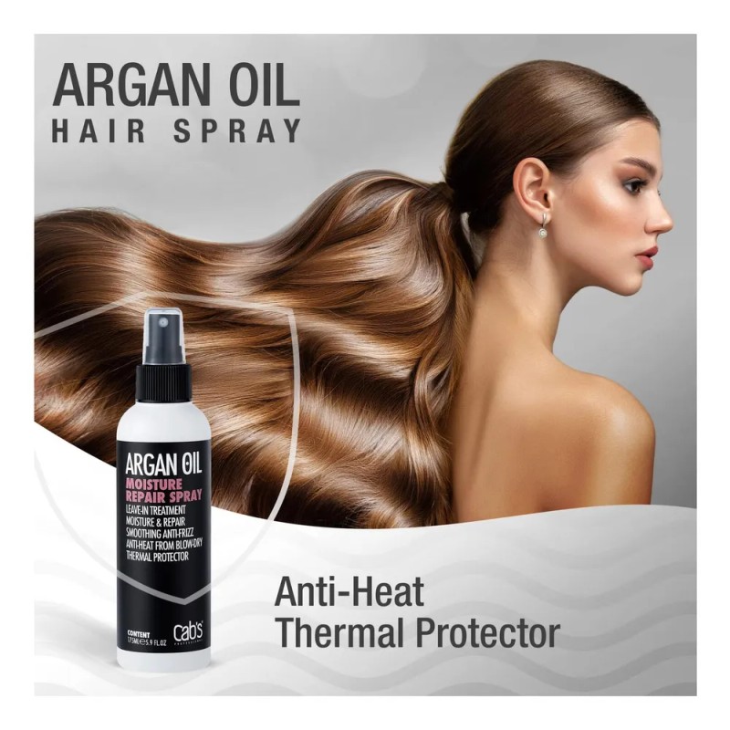 Niebla Protectora Del Calor Con Aceite De Argán Marroquí