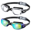 CIFOYA Goggles-Kids-Swim Kids Swimming Goggles: 2 Pack Kids Goggles Anti