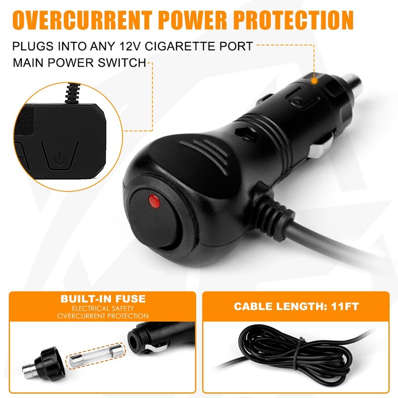 Xprite 35" COB LED Emergency Traffic Advisor Strobe Light Bar,