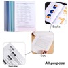 Folder Slider, A4 Sliding Bar Binder, Plastic A4 Sliding Bar