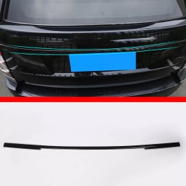 car-attention For Range Rover Vogue L405 2013-2021 Black Rear Door Tailgate Trunk Molding Trim