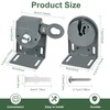 Universal Replacement Installation Accessories for Indoor/Outdoor Sunshade and Roller Blinds