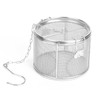 Tea strainer, tea filter, tea strainer, drip tray, stainless steel