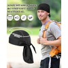 8 Pack Do Rag Skull Caps for Men Sweat Wicking