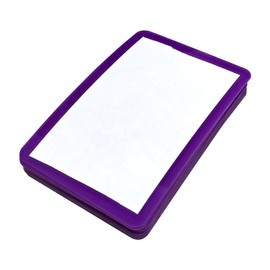 VNC 15pcs Nail Art Soft Stamping Protective Shell cabeza Stamper Rectangel Stamp Holder for Large Size 9.5X14.5CM Nail Art Plate