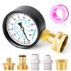 MEANLIN MEASURE 0~100Psi 3/4" Female Water Pressure kit Plus 5