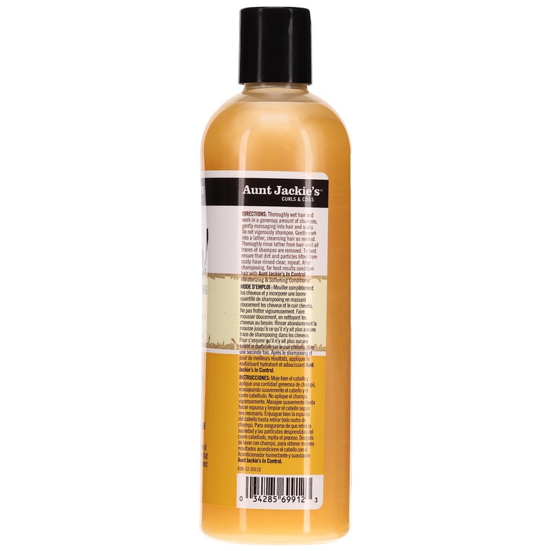 2 x Aunt Jackies Oh So Clean Shampoo 12 oz