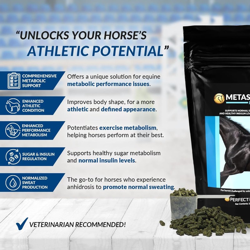 MetaSweat™ +E Performance and Anhidrosis Pellets (3lb)