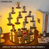 DIWNELEM 16 Tier Acrylic Cupcake Stand Display Riser Holder for