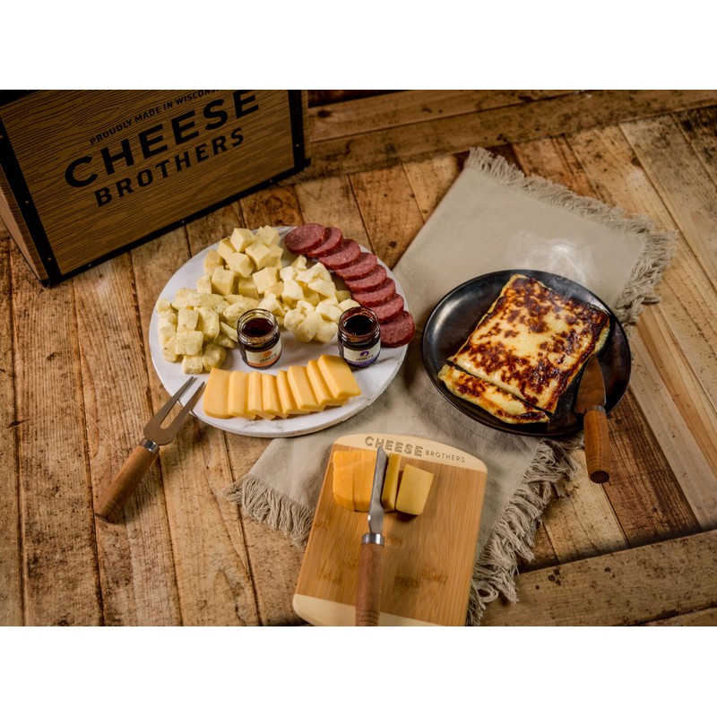 Cheese Bros. Golden Baked Bliss Cheese | Made in Wisconsin