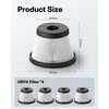 HOTO 4PCS HEPA Filters for Compressed Air Duster