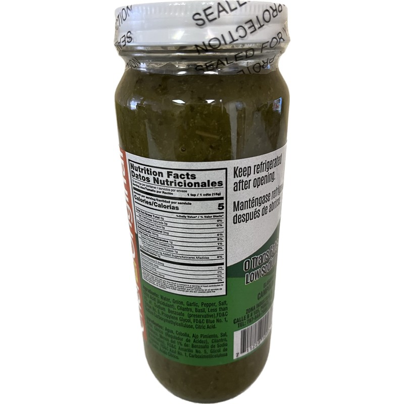 Campolor Chef El Original Sofrito with Albahaca 12oz ( 2