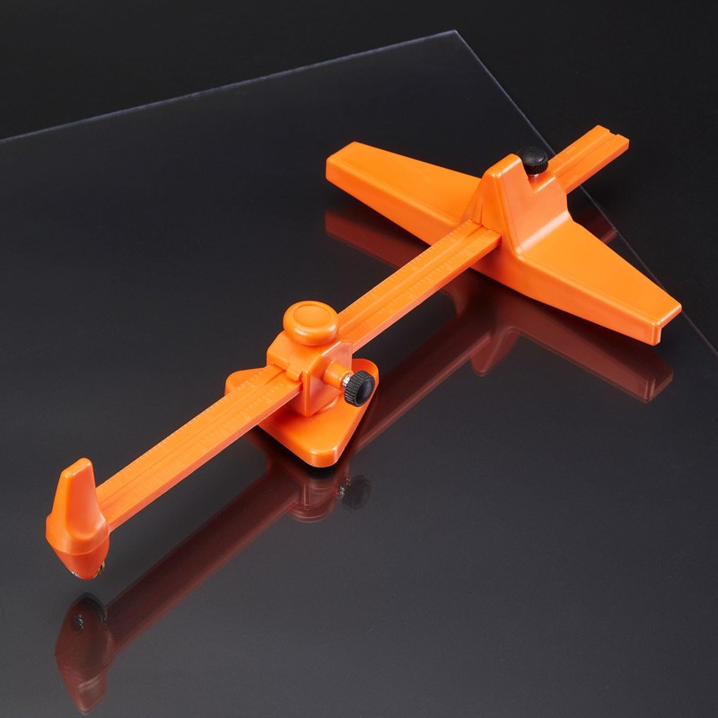 Fixm Glass Cutter, Glass Cutter, Window Glass, Round Diameter, Adjustable