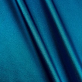 Shannon Fabrics Silky Satin Charmeuse Solid Peacock Fabric By The Yard