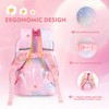 QJHEC Kawaii Rainbow Backpack for Girls – Cute Starry School