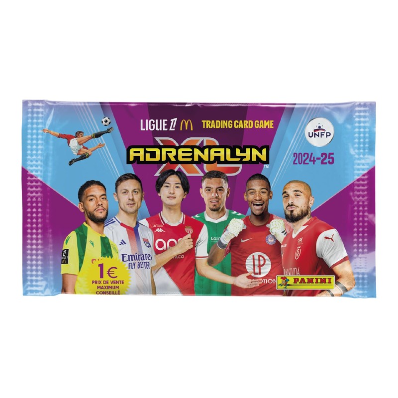 Panini Adrenalyn Ligue 1 McDonald's 2024-2025 Trading Cards Game Box