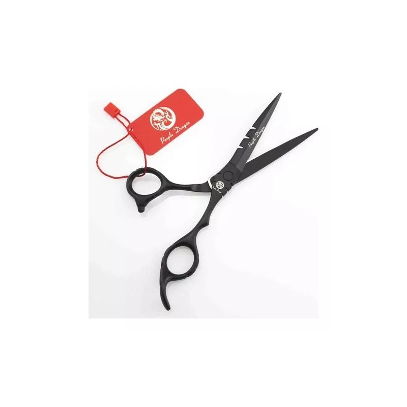 Purple Dragon Hermoso Set Tijeras Corte Cabello Peluquero Estuche 5.5