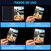 200 PCS Clear Card sleeves, 3 x 4 Pulgadas, Top