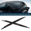Pair Windshield Wiper Blades Quiet Weatherproof 61610442837 Replacement for E65