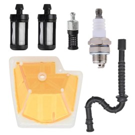 Bynor 1133 120 1604 1133-120-1604 Air Filter kit Replacement for Stihl MS270 MS280 MS270C MS280C Chainsaw with Fuel Filter Oil Filter Spark Plug