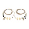 Pair of Lavalier Lapel Mics w/ 4 pin Mini XLR