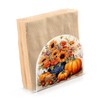 Napkin Holder Sunflower Pumpkin Crystal Clear Acrylic Napkin Holders, Paper