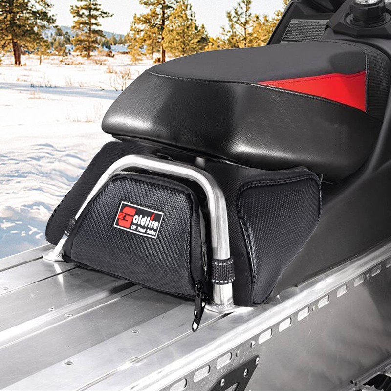 Goldfire Snowmobile Underseat Storage Bag Water-resistant Cargo Gear Bag Tool