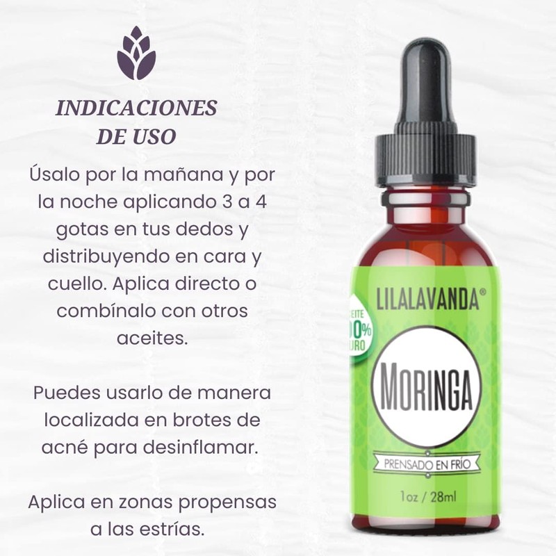 LilaLavanda – Kit Trío Facial: Rosa Mosqueta, Moringa y Jojoba