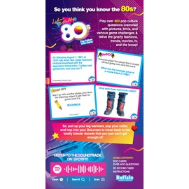 Buffalo Games Buffalo Games Like Totally 80's - Pop Culture Trivia Game