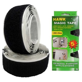 HAWK MAGIC TAPE IN BLACK - VL301B