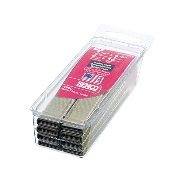 Senco A800629 18 Gauge by 1/4-inch Crown by 5/8-inch Leg