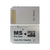 Sintech MicroSDHC to MS PRO Duo Adapter. Converts Two MicroSD