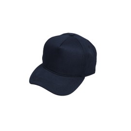 HATSQUARE Cotton Summer 5 Panel Baseball Cap, Unisex Sports Cap, Men Breathable Sports Hat, Women Twill Cap, Adjustable Cap, Dark Blue, One Size