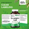 Spearmint Capsules - 180 Count - Natural Support for Digestive