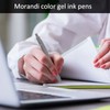Dacitiery Pack of 5 Gel Pens with 10 Additional Refills,