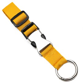 ZOUIQSS Luggage Straps for Adding a Bag, Jacket Gripper, Luggage Straps, Luggage Case for Travel Belt Luggage with Buckle, Adjustable Luggage Accessories (Yellow)