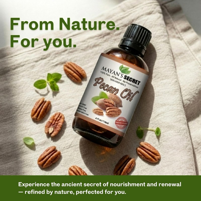 Mayan's Secret Pecan Oil - Face Oil for Women Anti