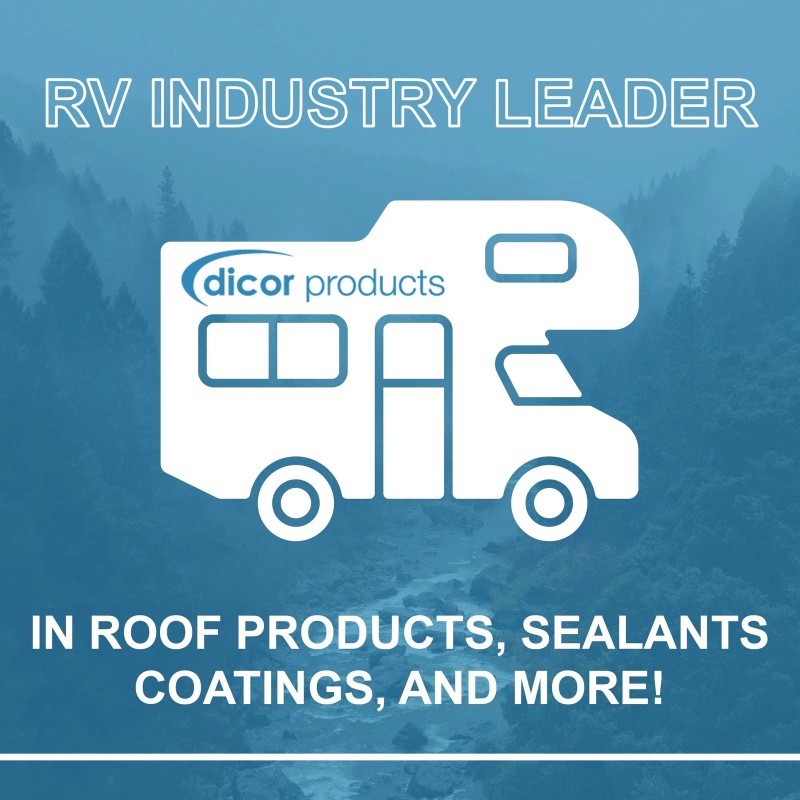 Dicor 1 Gallon White Elastic RV Roof Coating for Metal