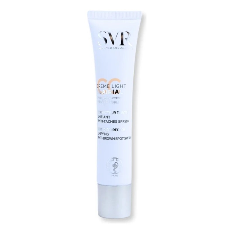 Svr Clairial Crema Anti Manchas Maquillaje Tono Light 40ml Hipoalergénica