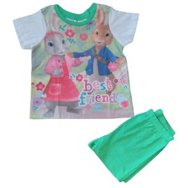 Peter Rabbit Girls short shortie pyjamas (18-24 Months), Mulitcolour