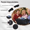 DAITET Money Belt - Passport Holder Secure Hidden Travel Wallet